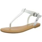 Sandales plates Tommy Hilfiger blanches Pointure 38,5 look fashion pour femme 