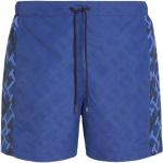 Shorts de bain Tommy Hilfiger bleus en polyester Taille XL 