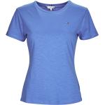 T-shirts Tommy Hilfiger bleus Taille S pour femme en promo 