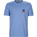 T-shirts Tommy Hilfiger Essentials bleus Taille S pour homme en promo 