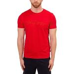 T-shirts Tommy Hilfiger Signature rouges à logo à manches courtes à manches courtes Taille S look fashion pour homme 
