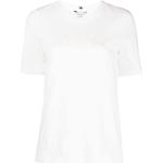 T-shirts Tommy Hilfiger blancs en jersey avec broderie à motif New York pour femme en promo 