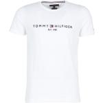T-shirts Tommy Hilfiger Flag blancs Taille XS pour homme en promo 