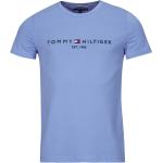 T-shirts Tommy Hilfiger bleus Taille XXL pour homme en promo 
