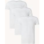 T-shirts Tommy Hilfiger blancs à manches courtes à col rond Taille M pour homme 