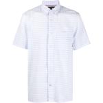 Chemises Tommy Hilfiger blanches à manches courtes à manches courtes pour homme en promo 