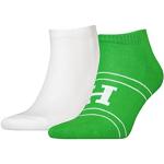 Chaussures de sport Tommy Hilfiger Sport vertes en coton Pointure 46 look fashion pour homme 