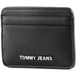 Porte-cartes bancaires Tommy Hilfiger noirs look fashion pour femme 