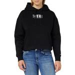 Sweats Tommy Hilfiger Essentials noirs à logo à capuche Taille M look fashion pour femme 