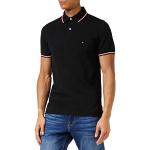 T-shirts fashion Tommy Hilfiger noirs en coton bio Taille M look casual pour homme en promo 