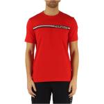 T-shirts Tommy Hilfiger rouges à logo en coton à manches courtes Taille XXL look casual pour homme 
