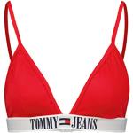 Bikinis triangle Tommy Hilfiger rouges Taille L look fashion pour femme 