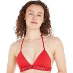 Hauts de bikini Tommy Hilfiger rouges à motif papillons Taille L look fashion pour femme en promo 
