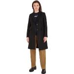 Vestes d'hiver Tommy Hilfiger noires en laine Taille XL look fashion pour femme en promo 