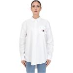 Chemises oxford Tommy Hilfiger blanches en coton bio éco-responsable Taille XS pour femme 