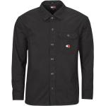 Chemises Tommy Hilfiger Essentials noires Taille S pour homme en promo 