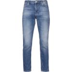 Jeans droits Tommy Hilfiger bleus tapered Taille M look fashion pour homme 