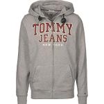 Sweats zippés Tommy Hilfiger Essentials gris à capuche Taille S look fashion pour homme 