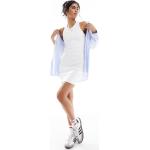 Robes débardeur Tommy Hilfiger Essentials blanches sans manches à col rond Taille M pour femme en promo 