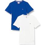 T-shirts Tommy Hilfiger blancs en coton à manches courtes à manches courtes en lot de 2 Taille M look Hip Hop pour homme 