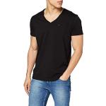 T-shirts Tommy Hilfiger Original noirs à manches courtes à manches courtes Taille XS look Hip Hop pour homme en promo 