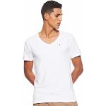 T-shirts Tommy Hilfiger Original blancs à manches courtes à manches courtes Taille XS look Hip Hop pour homme en promo 