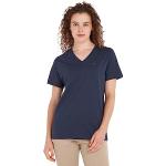 T-shirts Tommy Hilfiger Original bleus à manches courtes à manches courtes Taille M look Hip Hop pour homme en promo 