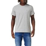 T-shirts Tommy Hilfiger gris en jersey à manches courtes bio à manches courtes Taille XL look casual pour homme en promo 