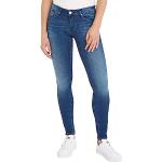 Jeans skinny Tommy Hilfiger bleus en denim stretch W26 look Hip Hop pour femme en promo 