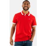 Polos Tommy Hilfiger rouges Taille XS pour homme 