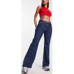Jeans évasés Tommy Hilfiger bleus délavés W32 L30 pour femme en promo 