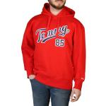 Tommy Jeans College Relaxed Fit Sweat à capuche pour homme, rouge, S