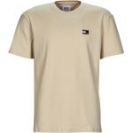 T-shirts Tommy Hilfiger Badge beiges Taille XXL pour homme en promo 