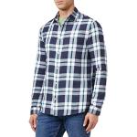 Chemises Tommy Hilfiger Essentials bleues à carreaux à carreaux Taille XS look fashion pour homme en promo 