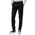 Pantalons classiques Tommy Hilfiger noirs bio stretch W32 look Hip Hop pour homme en promo 