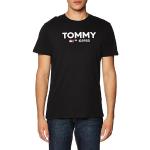 T-shirts fashion Tommy Hilfiger Essentials noirs à manches courtes Taille 3 XL plus size look casual pour homme 