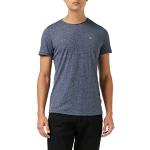 T-shirts Tommy Hilfiger bleus à manches courtes bio à manches courtes Taille 3 XL look Hip Hop pour homme en promo 
