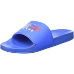 Claquettes de piscine Tommy Hilfiger Seasonal bleues Pointure 46 look fashion pour homme 