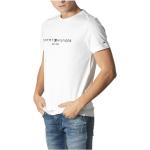 T-shirts d'automne Tommy Hilfiger blancs Taille XXL pour homme 