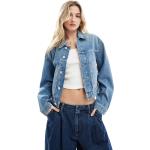Vestes en jean Tommy Hilfiger bleus clairs délavées Taille XXS classiques pour femme 