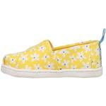 Chaussures d'automne Toms jaunes à motif fleurs Pointure 23,5 classiques pour fille 