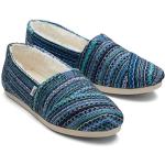 Chaussures casual Toms bleu marine en toile vegan Pointure 37,5 classiques pour femme 