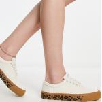 Baskets Toms multicolores à effet léopard en caoutchouc léopard à lacets Pointure 37,5 look casual pour femme en promo 