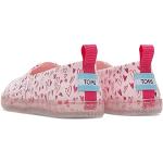 Chaussures casual Toms rose pastel en toile Pointure 38 look casual pour fille 