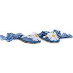 Tongs  Monnalisa bleues à motif fleurs Pointure 26 pour fille en promo 