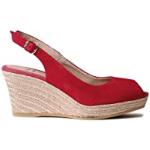 Chaussures montantes Toni pons rouges Pointure 39 look fashion pour femme 