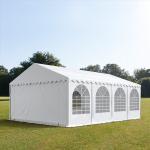 Barnums, Tentes de reception Toolport blancs en acier plus de 20m² en promo 