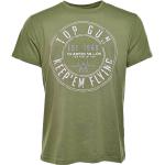 T-shirts Top Gun verts Top Gun Taille 3 XL classiques pour homme 