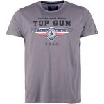 T-shirts à imprimés Top Gun gris foncé Top Gun Taille 3 XL look fashion pour femme 