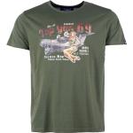 T-shirts à imprimés Top Gun verts Top Gun Taille 3 XL look fashion pour homme 